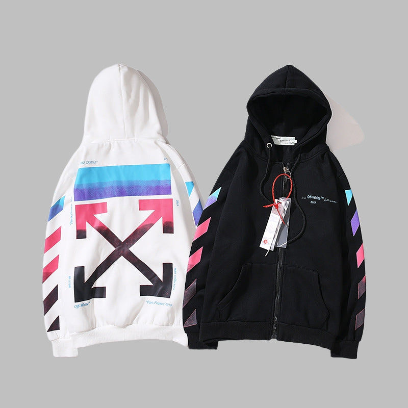 OFF-WHITE Men's and Women's  Hoodie