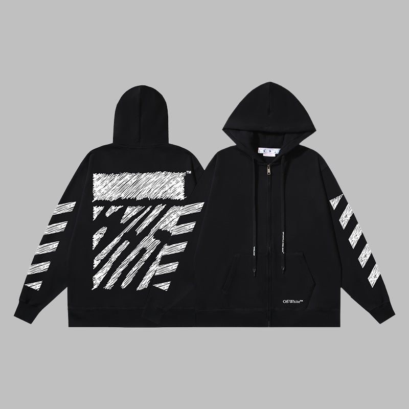 OFF-WHITE Men's and Women's  Hoodie
