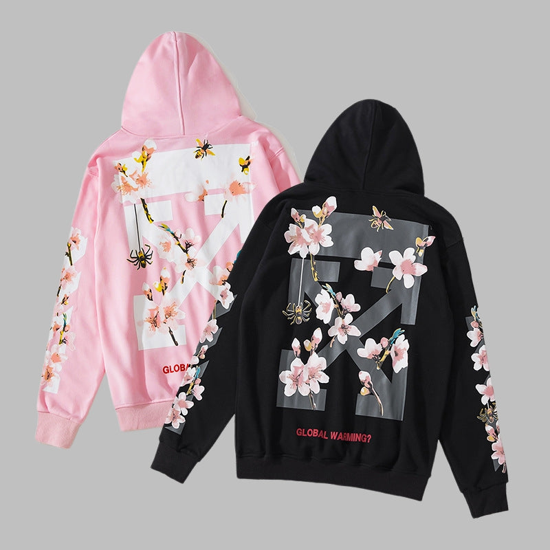 OFF-WHITE Men's and Women's  Hoodie