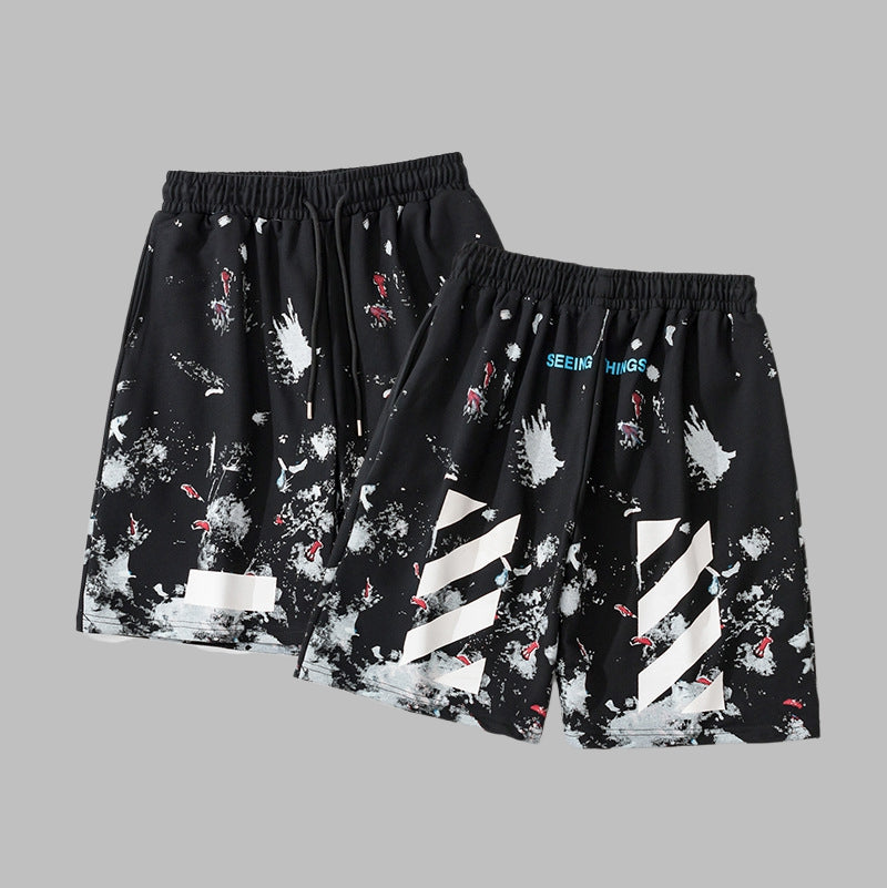 OFF-WHITE Men's and Women's Casual Shorts