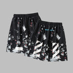 OFF-WHITE Men's and Women's Casual Shorts