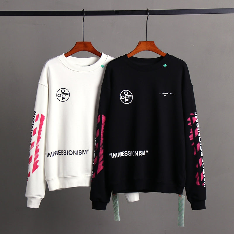 OFF-WHITE Men's and Women's  Hoodie