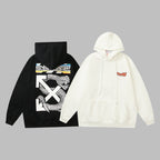 OFF-WHITE Men's and Women's  Hoodie