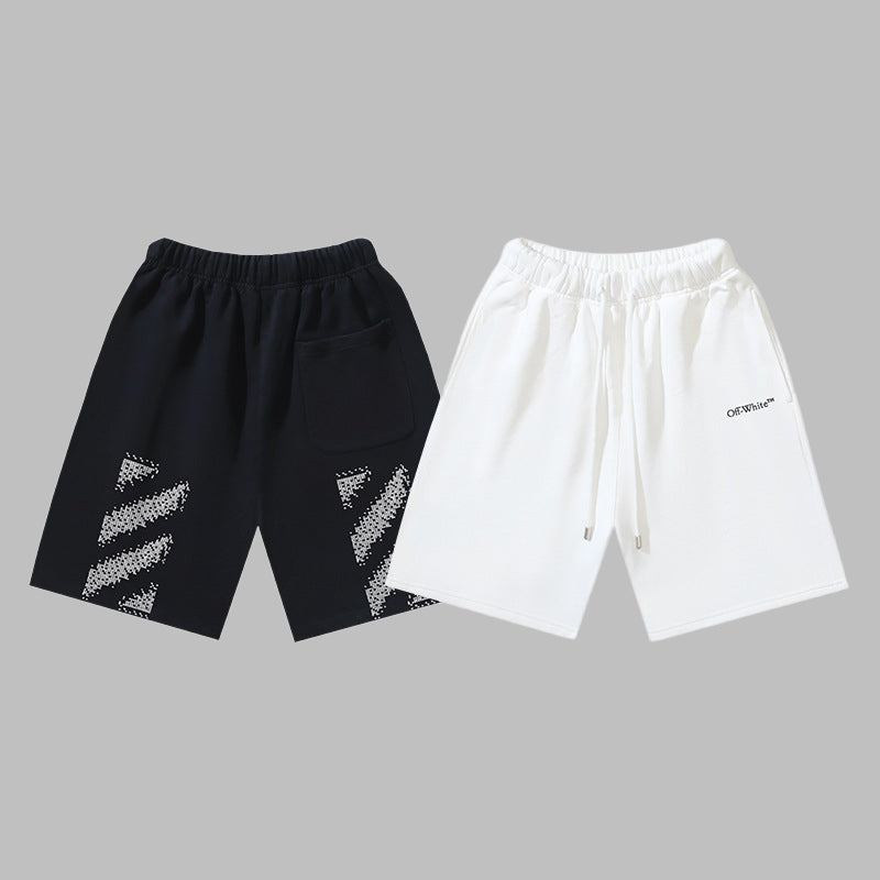 OFF-WHITE Men's and Women's Casual Shorts