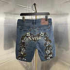 EV New Men's and Women's Denim Shorts