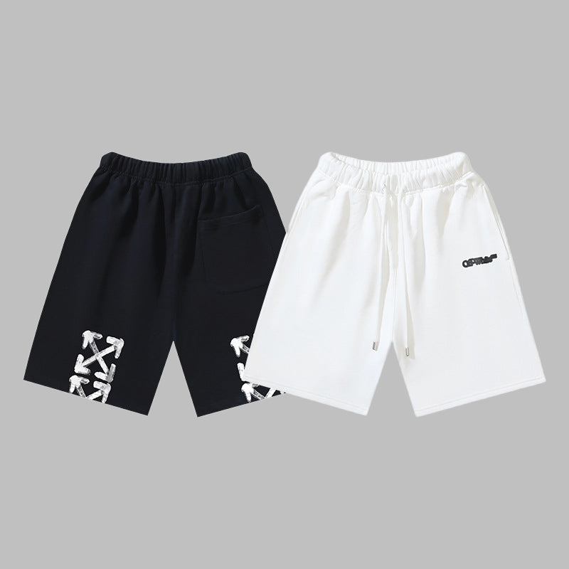 OFF-WHITE Men's and Women's Casual Shorts