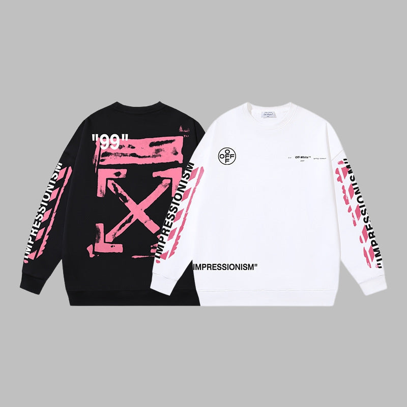 OFF-WHITE Men's and Women's  Hoodie
