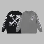 OFF-WHITE Men's and Women's  Hoodie