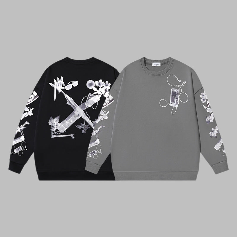 OFF-WHITE Men's and Women's  Hoodie