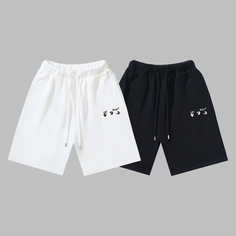 OFF-WHITE Men's and Women's Casual Shorts