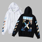 OFF-WHITE Men's and Women's  Hoodie