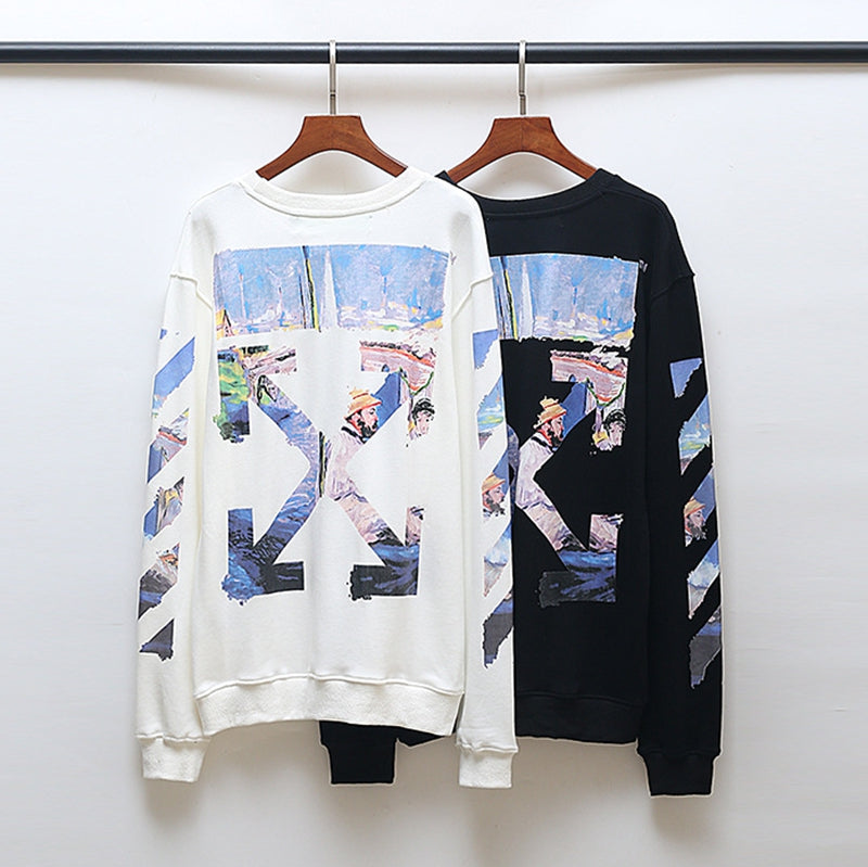 OFF-WHITE Men's and Women's  Hoodie