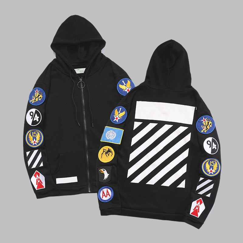 OFF-WHITE Men's and Women's  Hoodie