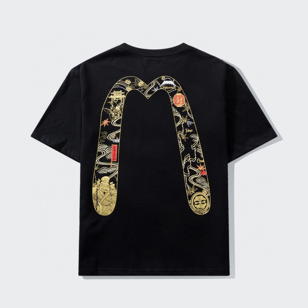 2026 Evisu Men's  New T-Shirt
