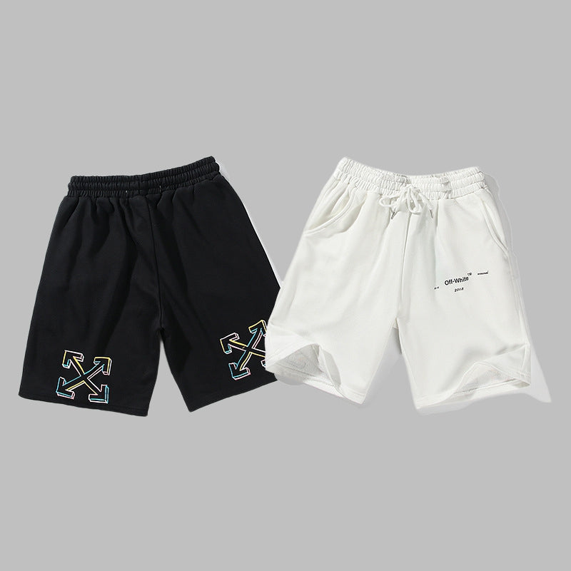 OFF-WHITE Men's and Women's Casual Shorts