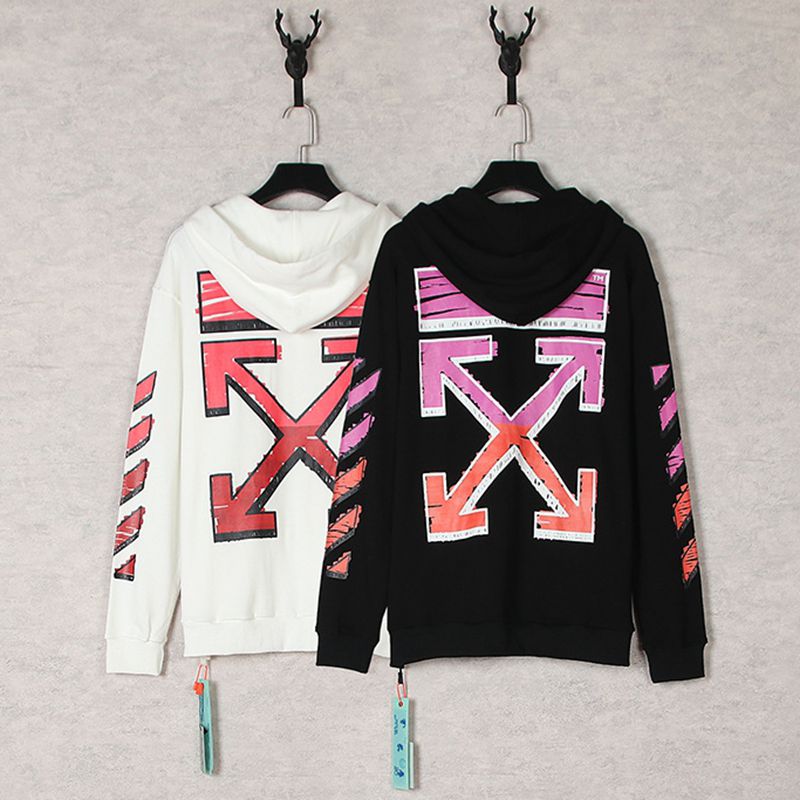 OFF-WHITE Men's and Women's  Hoodie