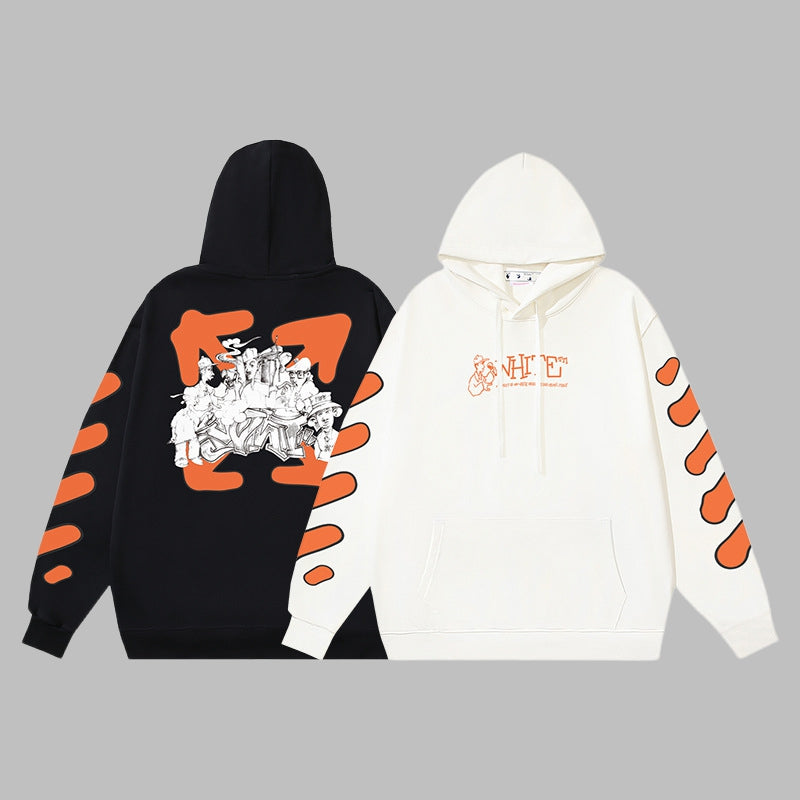OFF-WHITE Men's and Women's  Hoodie