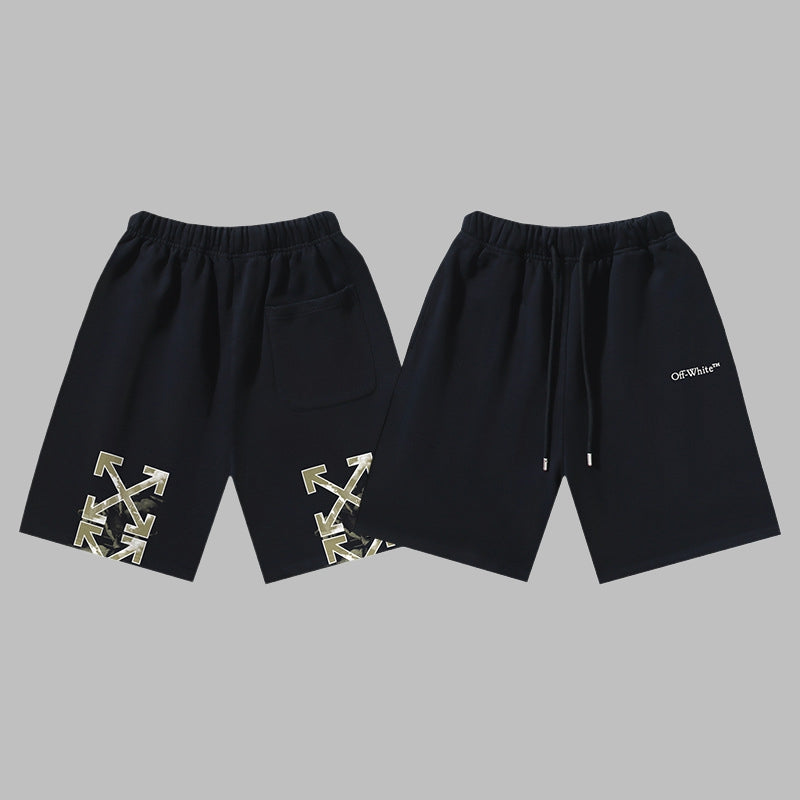 OFF-WHITE Men's and Women's Casual Shorts