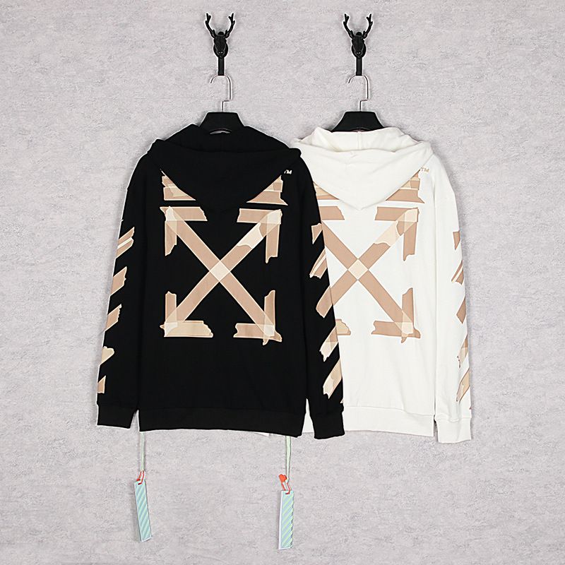 OFF-WHITE Men's and Women's  Hoodie