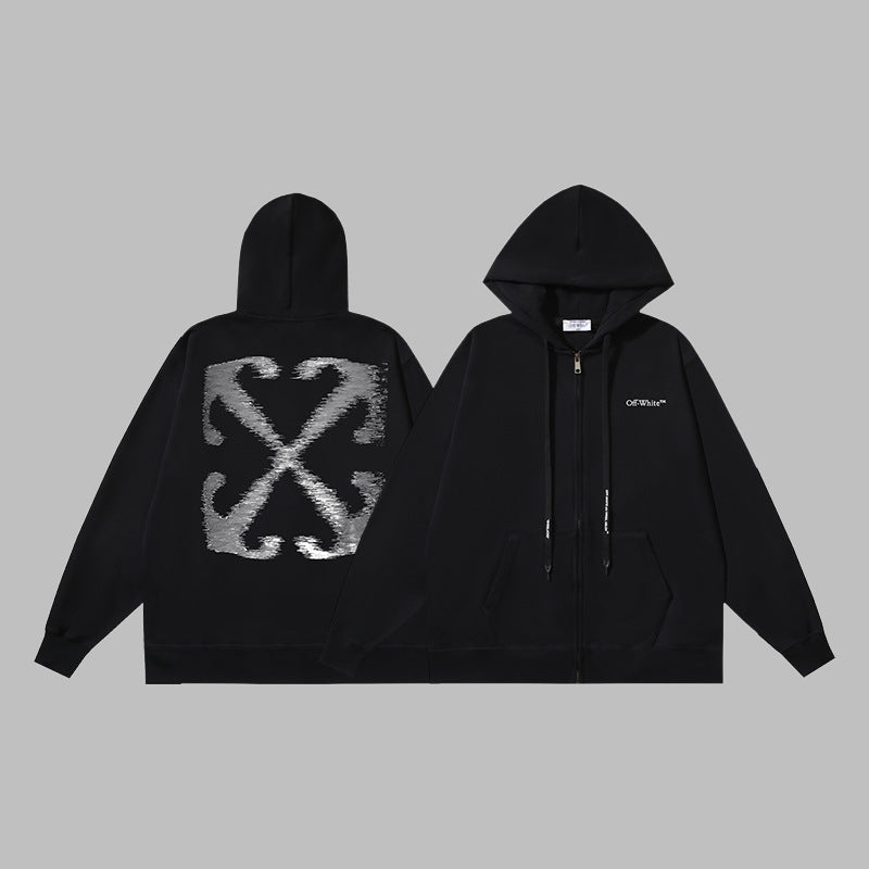 OFF-WHITE Men's and Women's  Hoodie