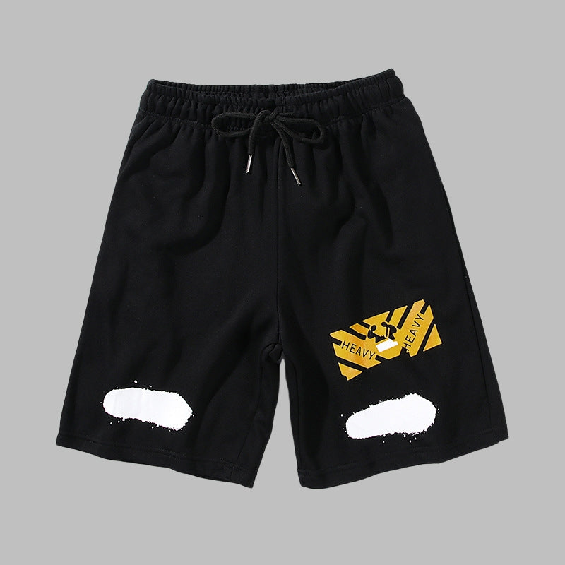 OFF-WHITE Men's and Women's Casual Shorts