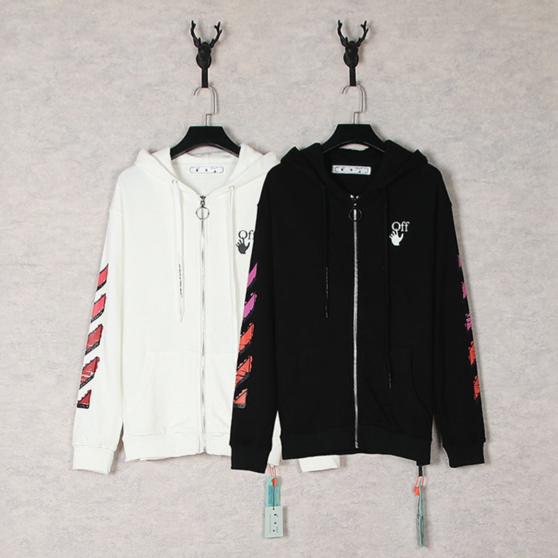 OFF-WHITE Men's and Women's  Hoodie