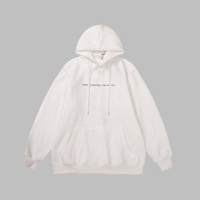 OFF-WHITE Men's and Women's  Hoodie