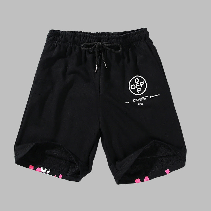 OFF-WHITE Men's and Women's Casual Shorts