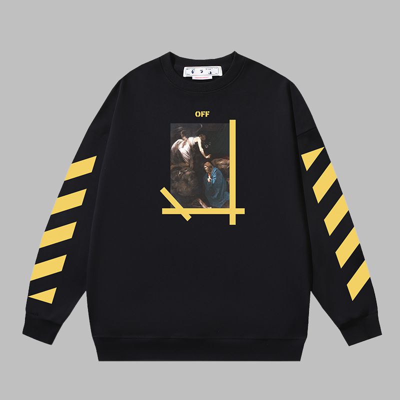 OFF-WHITE Men's and Women's  Hoodie