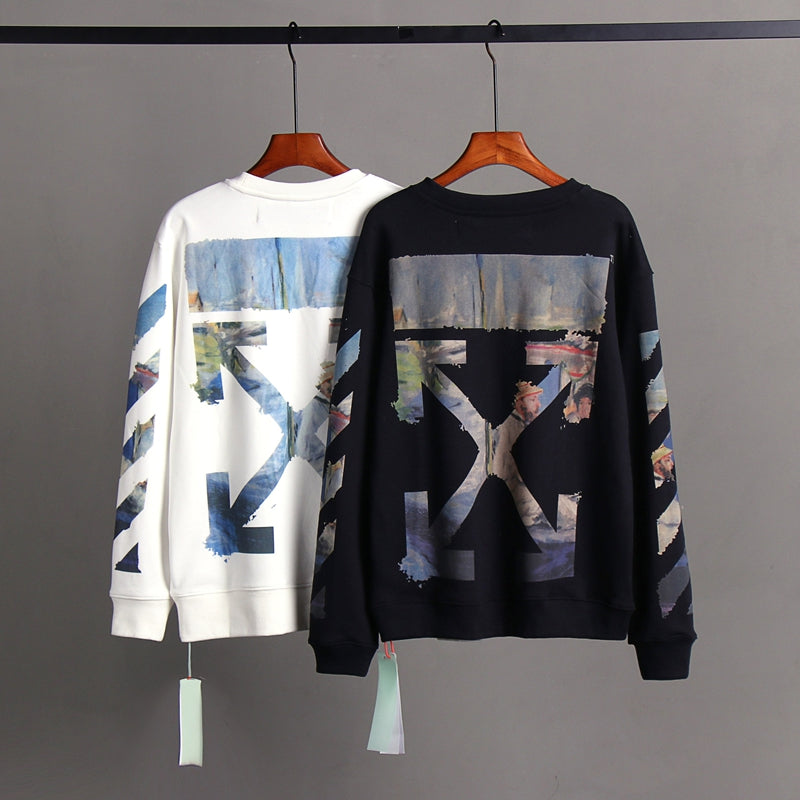 OFF-WHITE Men's and Women's  Hoodie