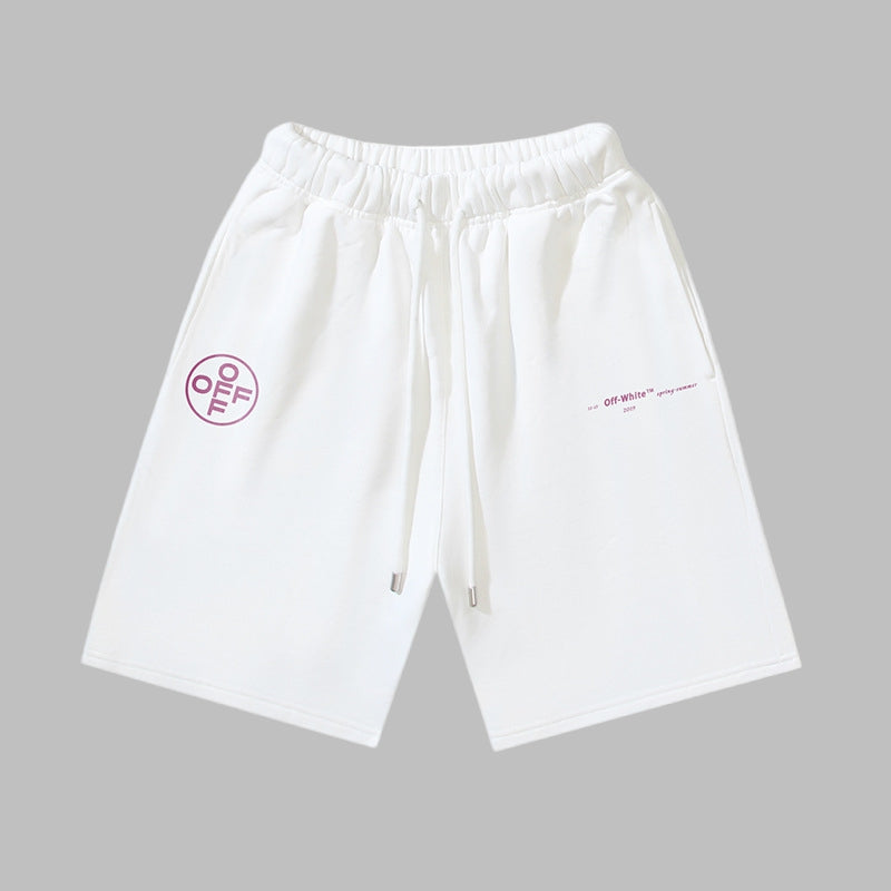OFF-WHITE Men's and Women's Casual Shorts