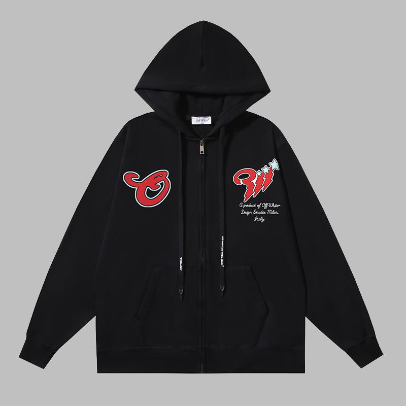 OFF-WHITE Men's and Women's  Hoodie