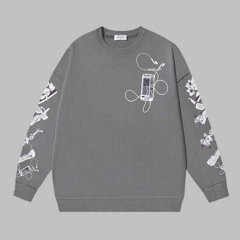 OFF-WHITE Men's and Women's  Hoodie