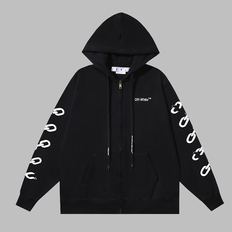 OFF-WHITE Men's and Women's  Hoodie