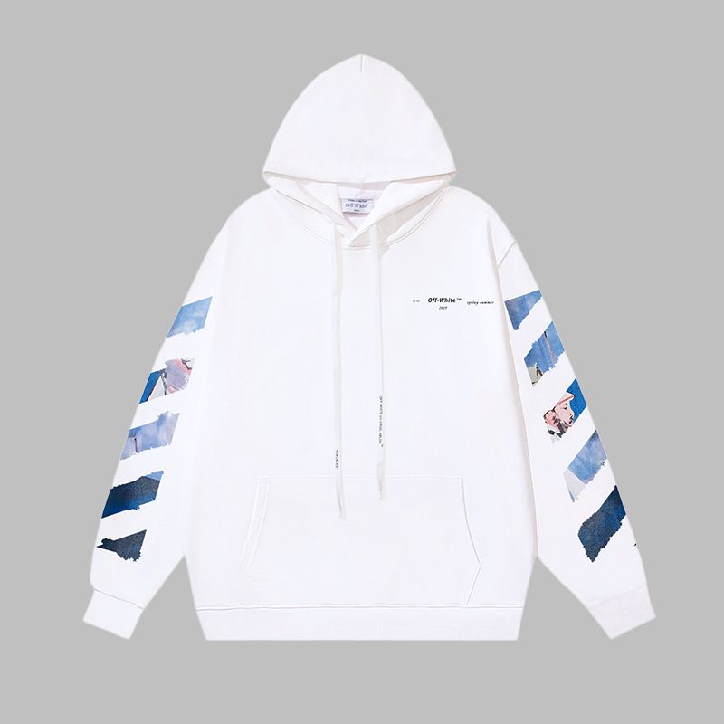 OFF-WHITE Men's and Women's  Hoodie