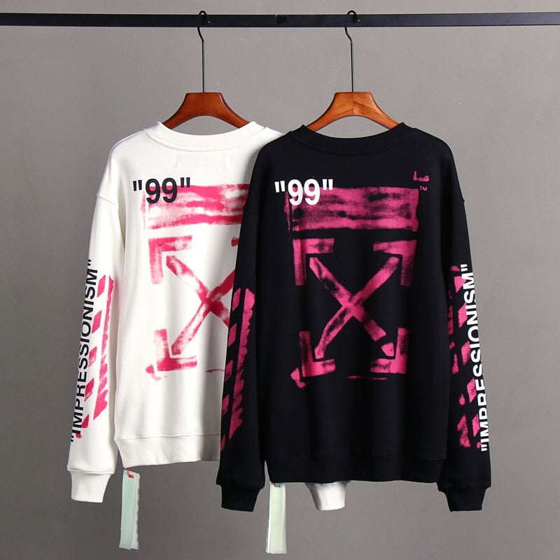 OFF-WHITE Men's and Women's  Hoodie