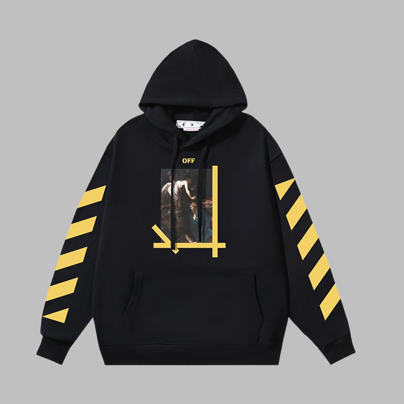 OFF-WHITE Men's and Women's  Hoodie