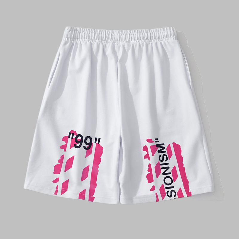 OFF-WHITE Men's and Women's Casual Shorts