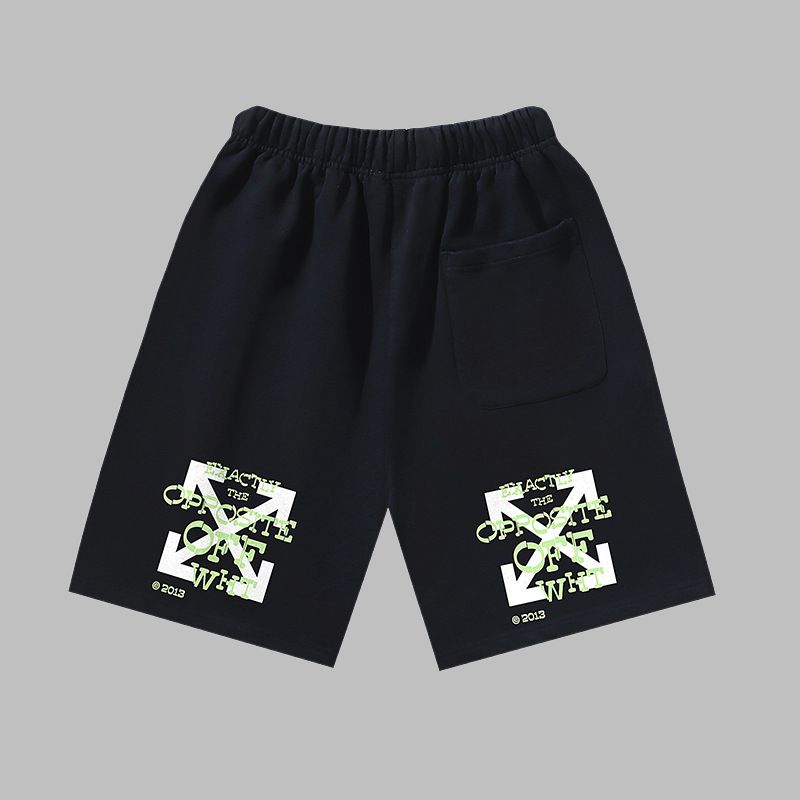OFF-WHITE Men's and Women's Casual Shorts