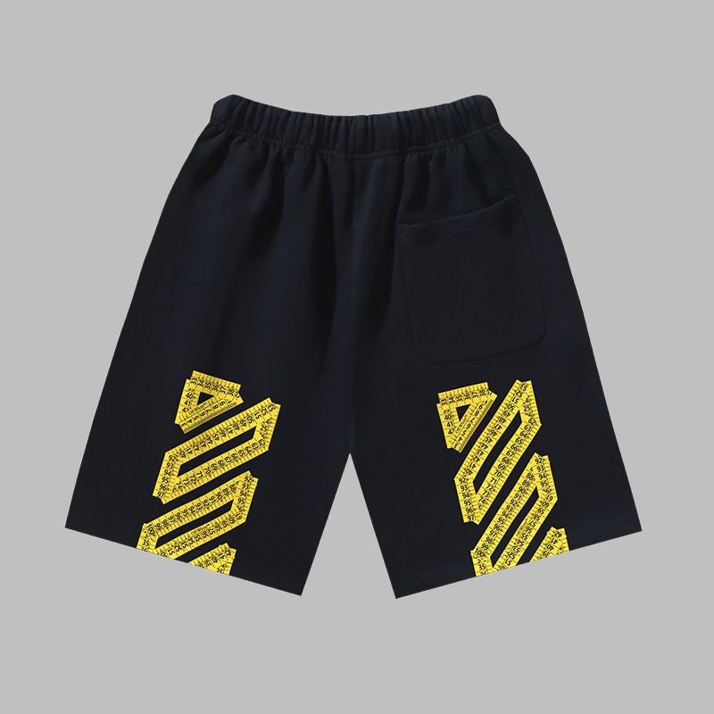 OFF-WHITE Men's and Women's Casual Shorts