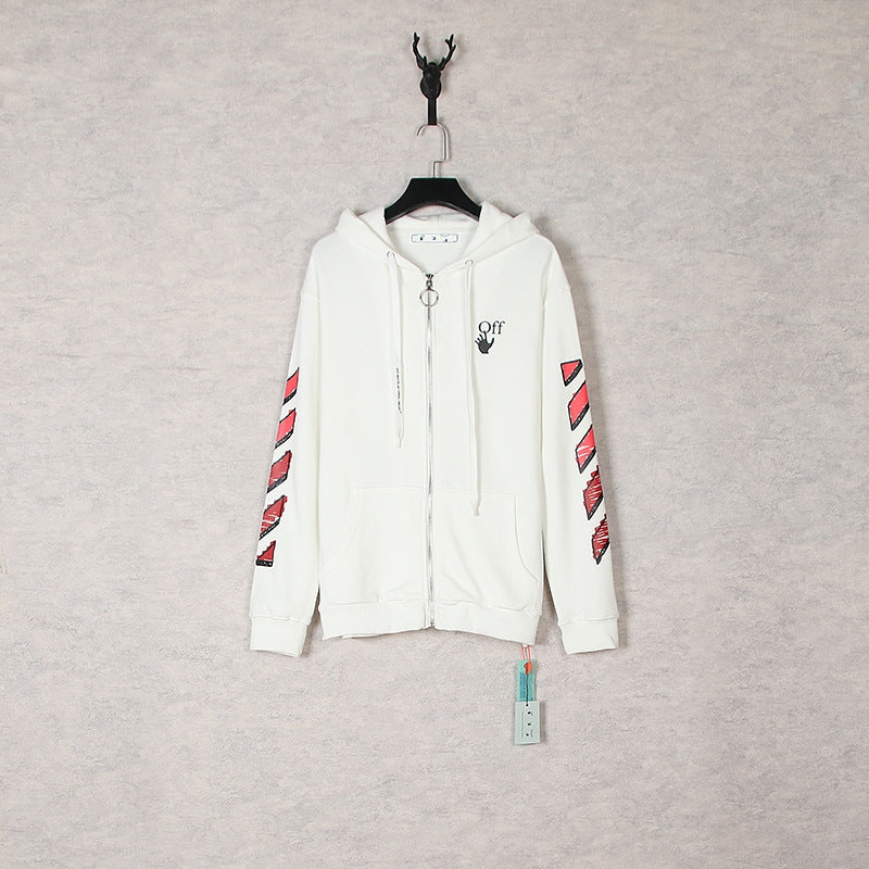 OFF-WHITE Men's and Women's  Hoodie