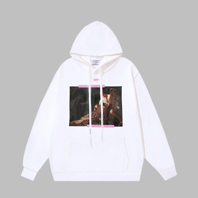 OFF-WHITE Men's and Women's  Hoodie