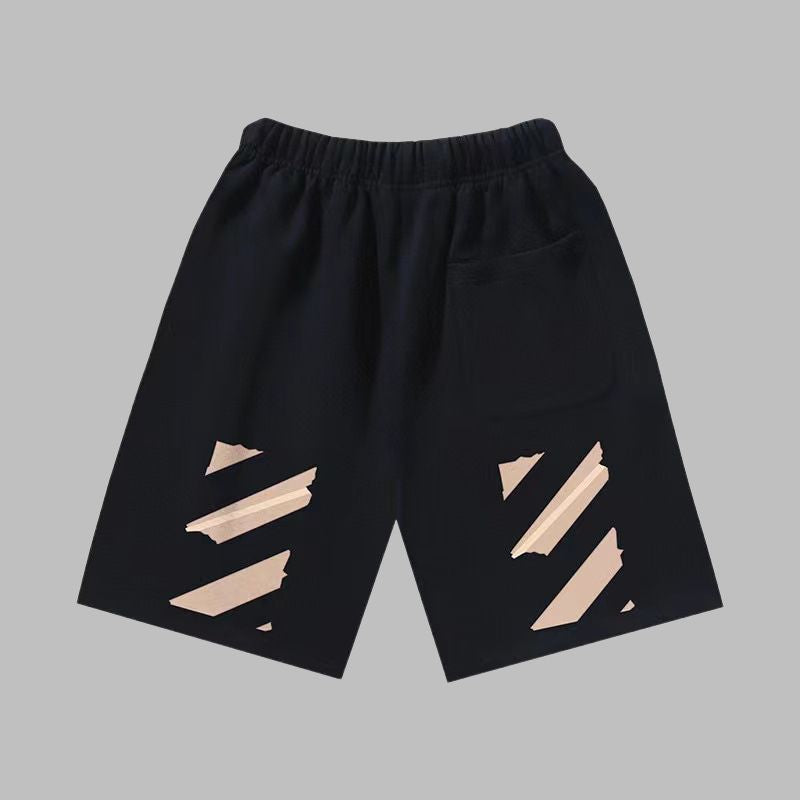 OFF-WHITE Men's and Women's Casual Shorts