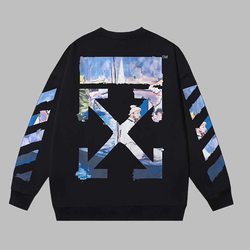 OFF-WHITE Men's and Women's  Hoodie