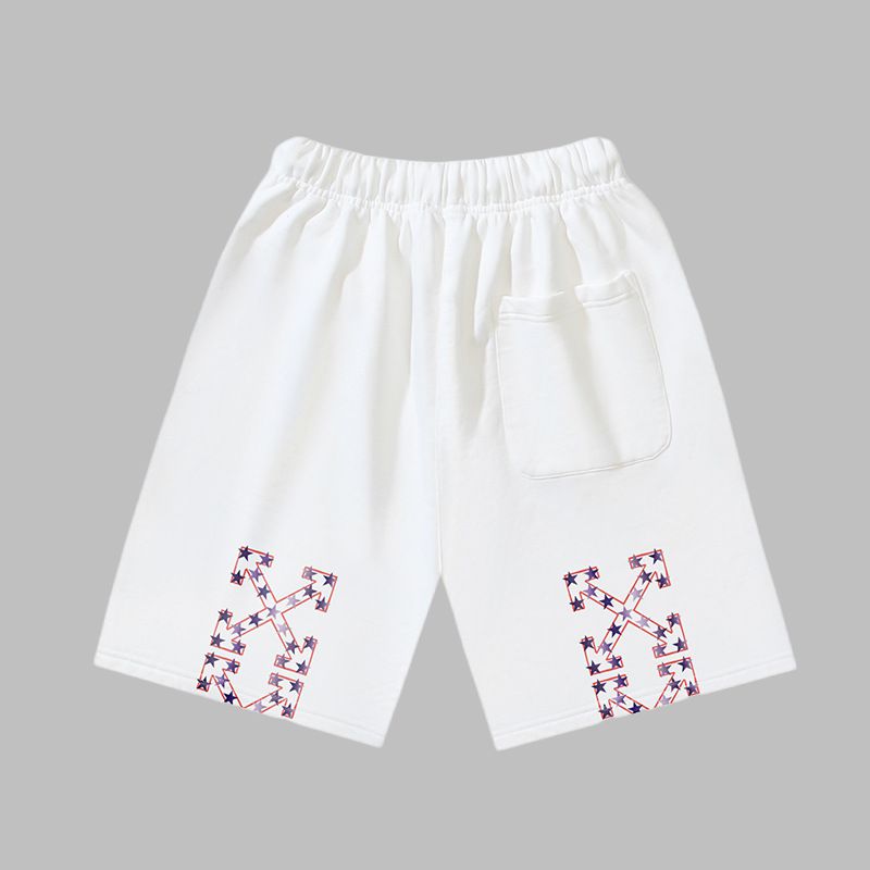 OFF-WHITE Men's and Women's Casual Shorts
