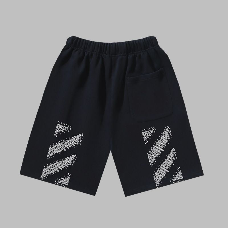 OFF-WHITE Men's and Women's Casual Shorts
