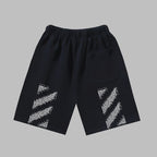 OFF-WHITE Men's and Women's Casual Shorts