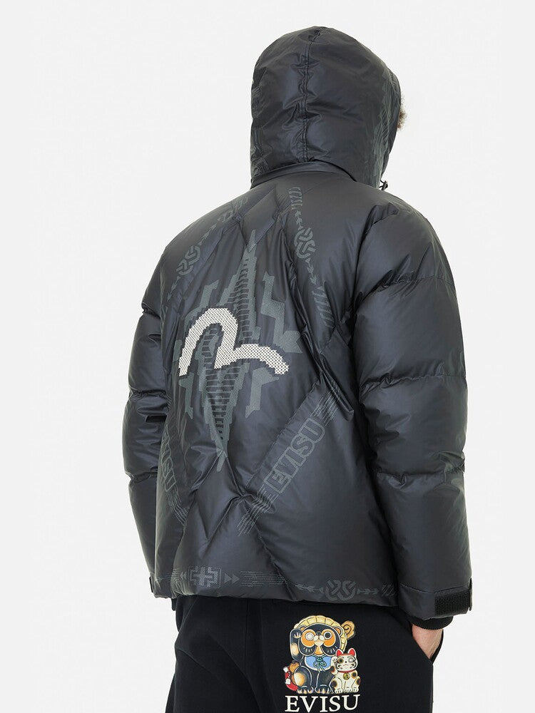 Evisu Men's and Women's Down Jackets
