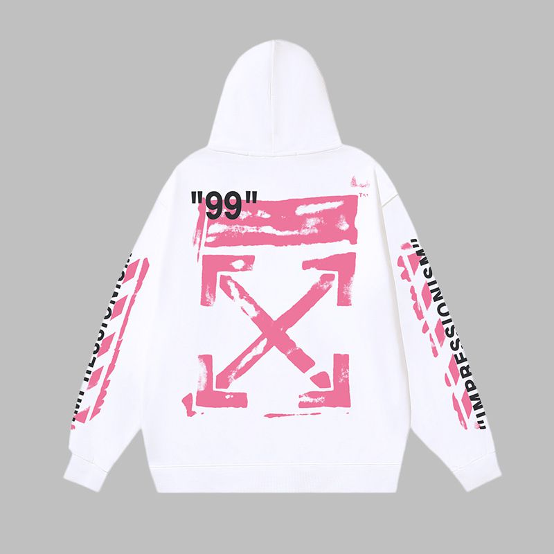 OFF-WHITE Men's and Women's  Hoodie