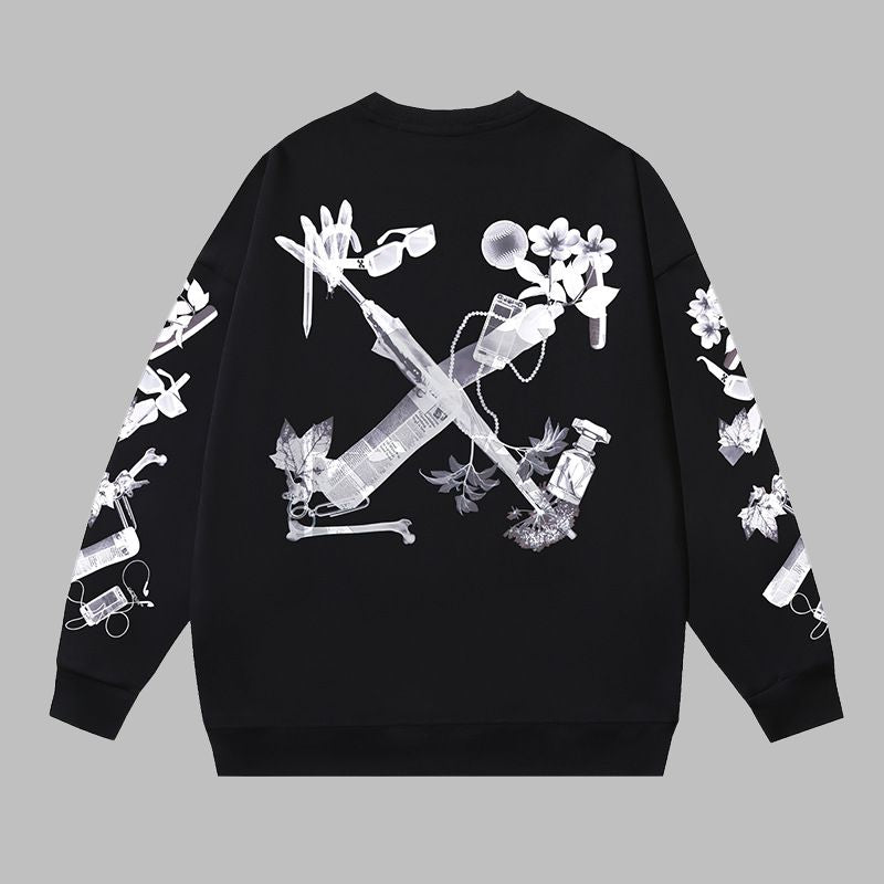 OFF-WHITE Men's and Women's  Hoodie